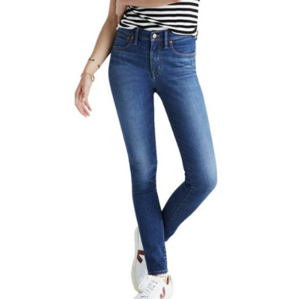 Madewell 9" Mid Rise Skinny Denim Jeans